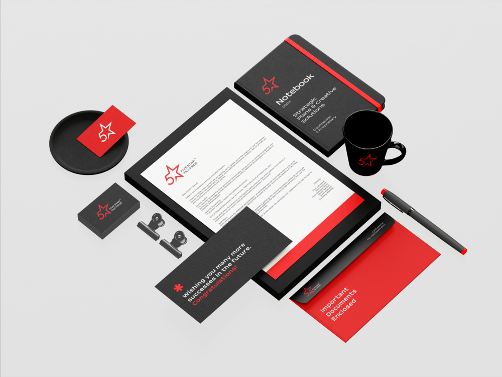 Stationery For 5 Star By Morphicist