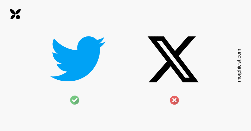 Twitter X Logo Redesign Fail
